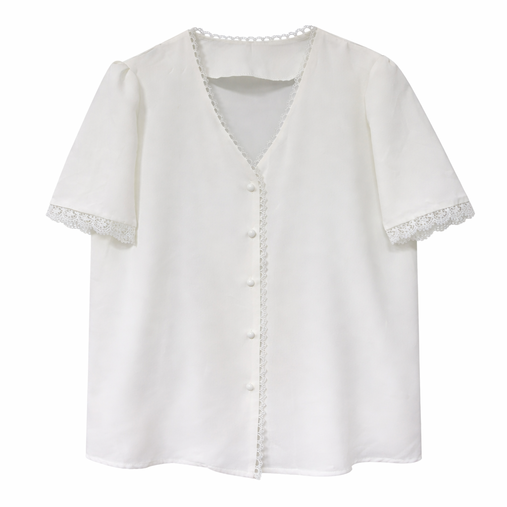 Blusa Ligera de Encaje