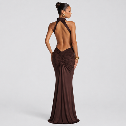 Valentina | Vestido de elegancia con espalda descubierta