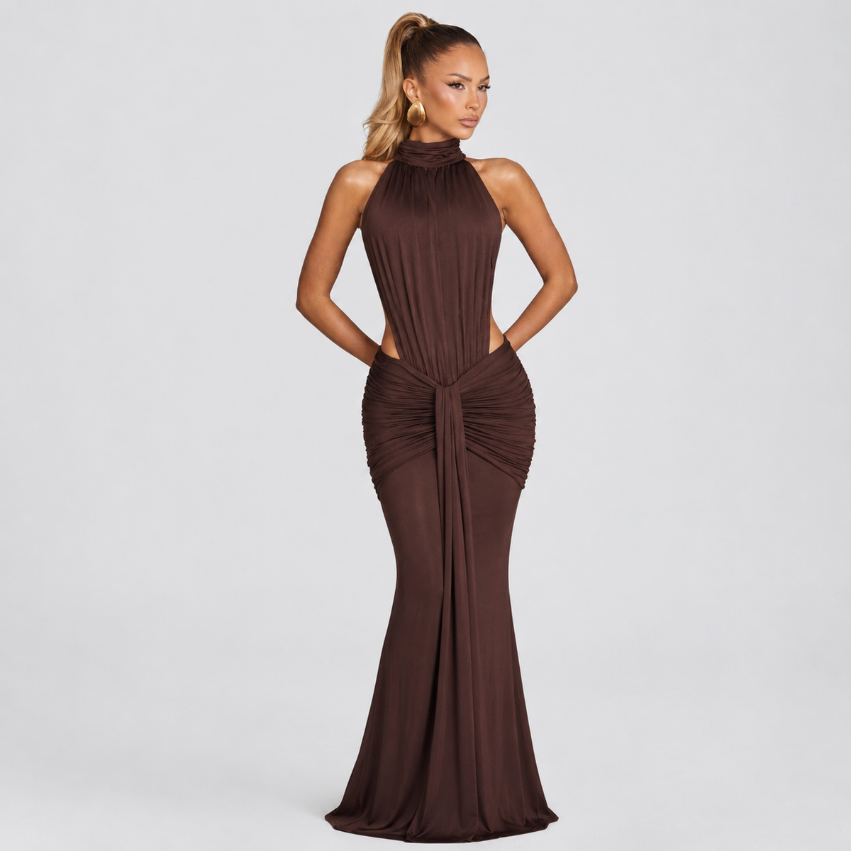 Valentina | Vestido de elegancia con espalda descubierta