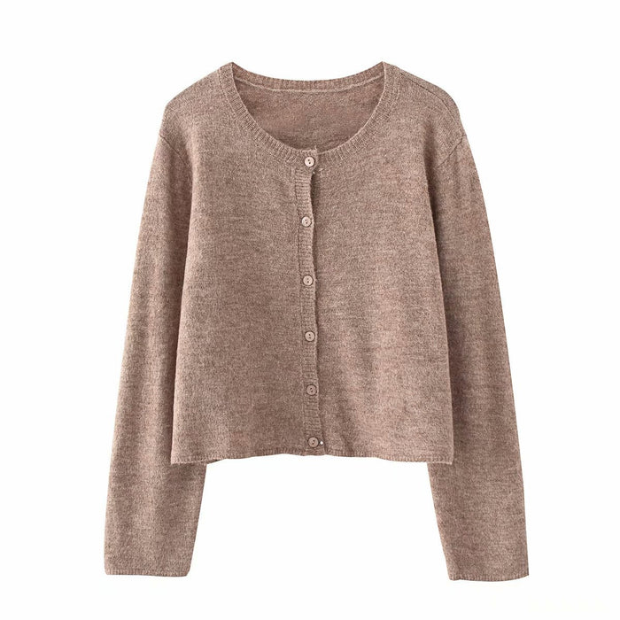 Conjunto de Punto Cardigan + Top