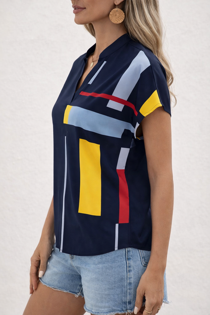 Top Elegante de Rayas