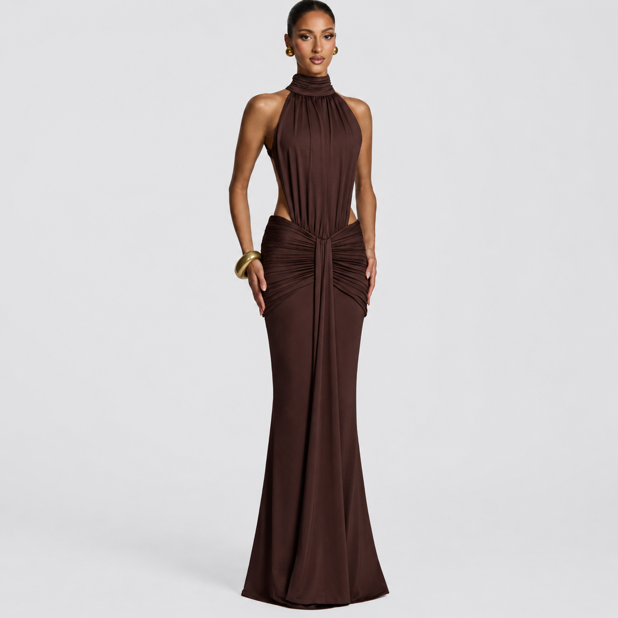 Valentina | Vestido de elegancia con espalda descubierta