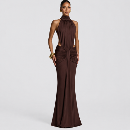 Valentina | Vestido de elegancia con espalda descubierta